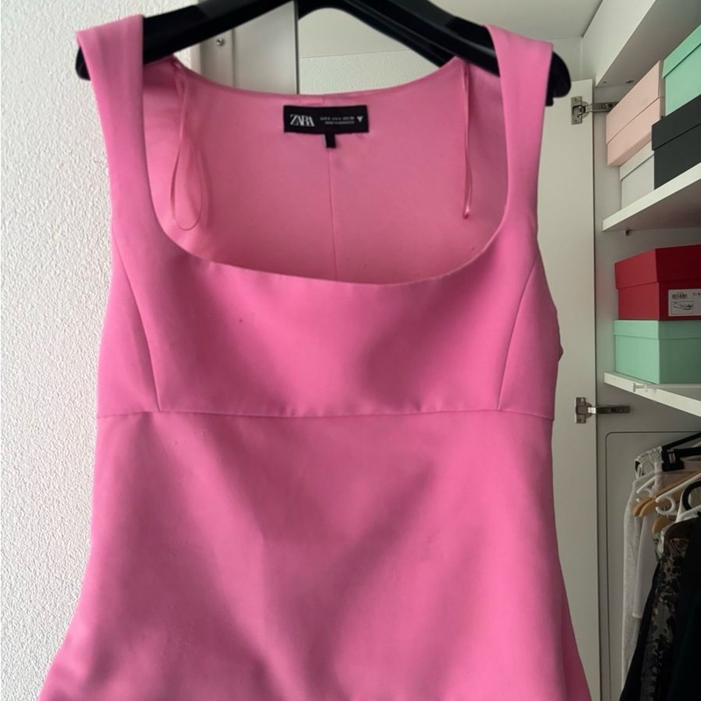 Zara Vibrant Pink Camisole Top